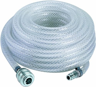 Original Einhell Gewebeschlauch 15 m (Kompressor-Zubehör, 15 m Länge, Innendurchmesser 6 mm, R 1/4'' Innengewinde, aus PVC-Gewebe, max. Arbeitsdruck 15 bar) im Sale
